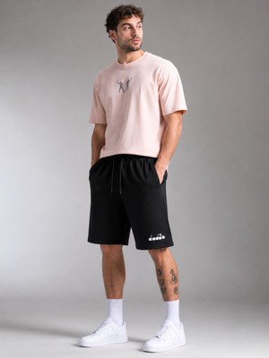 Diadora Saloon Pamuklu Erkek Siyah Spor Şort