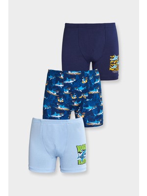 Berrak 5057 Erkek Çocuk 3'lü Boxer