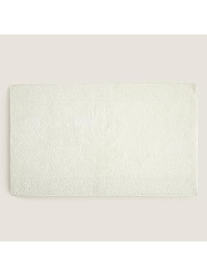 Mey İthalat Laıa Bambu Paspas 70X130 cm Beyaz