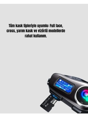 IP65 Suya Dayanıklı Kask LCD Ekranlı