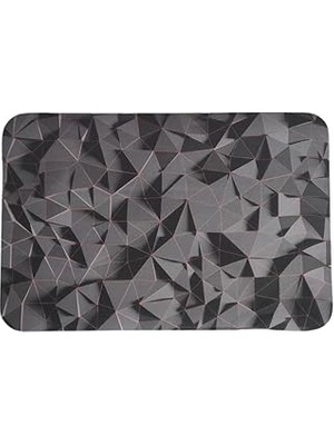Mey İthalat Banyo Paspası Süper Su Emici Kaymaz Tabanlı Paspas Lavabo Paspası (60 * 40CM)
