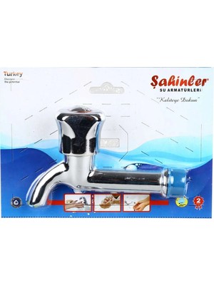 Şahinler Uzun Musluk Aç Kapa Vakumlu M022