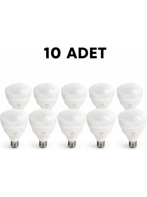 Uzman Dörtler - Ledx 40W Torch Kristal Ampul 6500K Beyaz 10 Adet