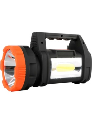 Klaus Güneş Panelli-Bluetooth Lu El Feneri  (15 W & 8000 Mah & 600 Lümen)