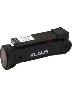 Klaus Mıknatıs ve Kırmızı LED Iş Feneri  (3 W & 18000 Mah & 350 Lümen)