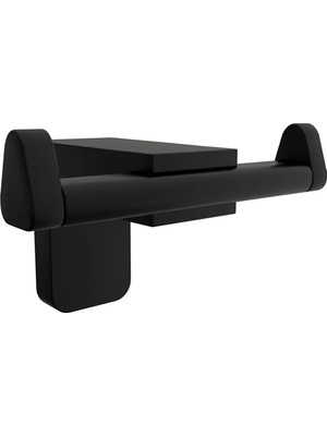 MaxiFlow Maxıflow F1 Siyah (Black) Serisi Bornoz Askılığı