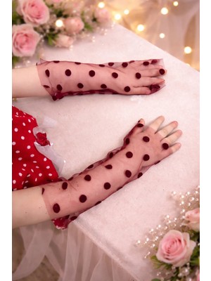 Nurcanilirboutique Kız Çocuğu & Bebek Kostüm& Doğum Günü &parti Eldiven Kolluk