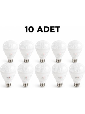Uzman Dörtler - Ledx 50W Torch Kristal Ampul 6500K Beyaz 10 Adet