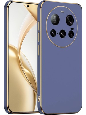 Mey Ithalat®   Mi 15 Ultra Kılıf Volet Silikon - Mavi