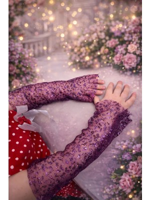 Nurcanilirboutique Kız Çocuğu &bebek Kostüm &dış Çekim &doğum Günü Parti Eldiven Kolluk
