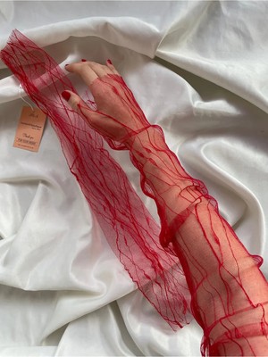 Nurcanilirboutique Kırmızı Kolluk