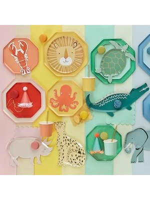 - Lemon Sherbert Side Plates - Limon Sorbe Tabaklar (M) (X8)