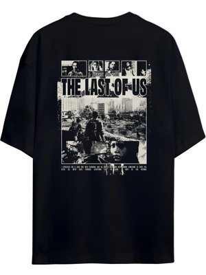 Nubarco Özel Tasarım Last Of Us Tasarımlı Unisex Premium Pamuklu Baskılı Tişört