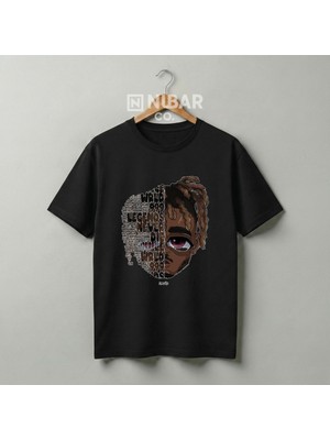 Nubarco Juice Wrld Tasarımlı Pamuklu Unisex Tişört
