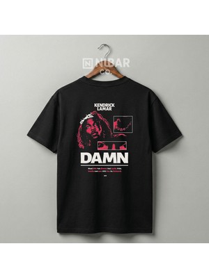 Nubarco Kendrick Lamar Özel Tasarım Unisex Pamuklu Tişört