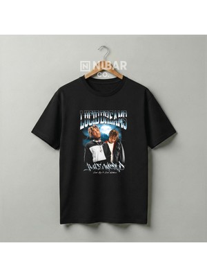 Nubarco Juice Wrld Tasarımlı Pamuklu Unisex Tişört
