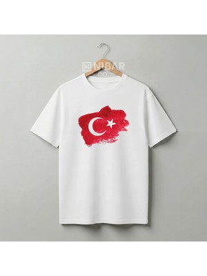 Nubarco Milli Bayramlar Tasarımlı Pamuklu Tişört Mustafa Kemal Atatürk Özel Serisi Çocuk & Yetişkin-Unisex