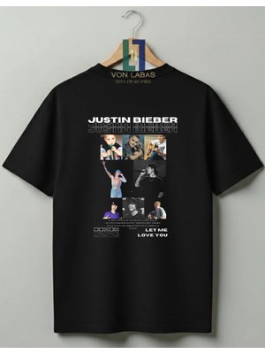Nubarco Justin Bieber Tasarımlı Unisex Premium Pamuklu Tişört