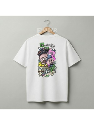 Nubarco Breaking Bad Heisenberg Tasarımlı Unisex %100 Pamuklu Premium Tişört