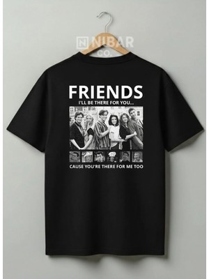 Nubarco Friends Tutkunlarına Özel Tasarladık ! Frıends Temalı %100 Pamuklu Unisex Tasarım Tişört
