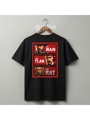 Nubarco Red Dead Redemption Tasarımlı Unisex %100 Pamuklu Premium Tişört