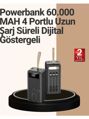 Al-Kar Ticaret Güvenlik Korumalı Hızlı Şarj Özellikli Powerbank