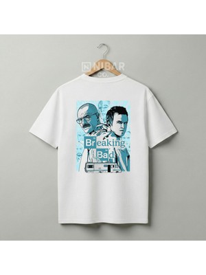 Nubarco Breaking Bad Heisenberg Tasarımlı Unisex %100 Pamuklu Premium Tişört
