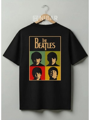 Nubarco The Beatles Efsanesi Tasarımlı Unisex Premium %100 Pamuklu Tişört | Yüksek Kalite Baskılı