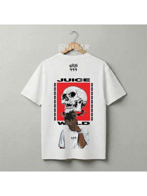 Nubarco Juice Wrld Tasarımlı Pamuklu Unisex Tişört
