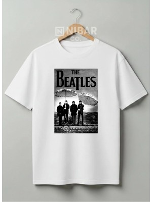 Nubarco The Beatles Efsanesi Tasarımlı Unisex Premium %100 Pamuklu Tişört | Yüksek Kalite Baskılı