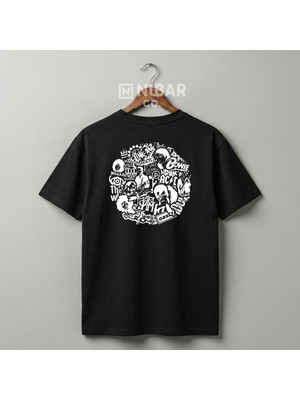 Nubarco For Rock Lovers - Unisex %100 Pamuklu Premium Baskılı Tişört