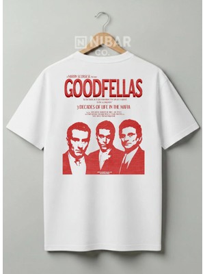 Nubarco Goodfellas Tasarımlı Unisex Premium Pamuklu Baskılı Tişört