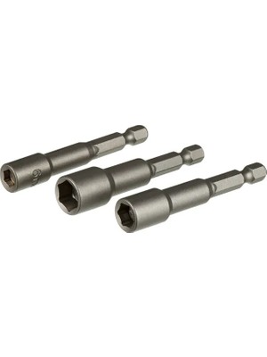 Al-Kar Ticaret Tomax Manyetik Somun Adaptörü - 3 Lü Set 6,8,10X65 mm