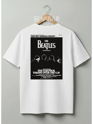 Nubarco The Beatles Efsanesi Tasarımlı Unisex Premium %100 Pamuklu Tişört | Yüksek Kalite Baskılı