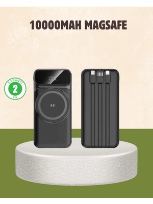 Al-Kar Ticaret 10000 Mah Kablosuz Powerbank – 15W Hızlı Şarj, Type-C Çoklu Çıkışlı