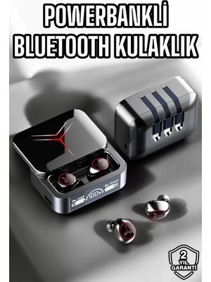 Al-Kar Ticaret Yeni Nesil Powerbankli Bluetooth Bağlantılı Kablosuz Kulaklık