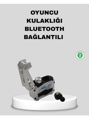 Al-Kar Ticaret Ipx5 Su Geçirmez Kablosuz Bluetooth Kulaklık – Powerbank Şarj Kutulu, Düşük Gecikmeli Oyun Modu