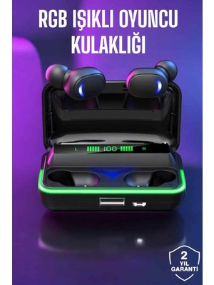 Al-Kar Ticaret Bluetooth Kulaklık Powerbankli Yüksek Ses Kaliteli Şarj Göstergeli