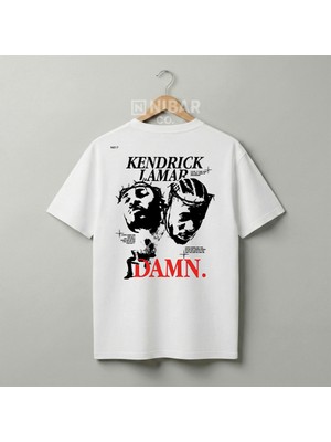 Nubarco Kendrick Lamar Özel Tasarım Unisex Pamuklu Tişört