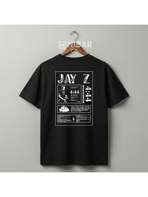 Nubarco Unisex Pamuklu Premium Jay-Z Vintage Rap Tişört