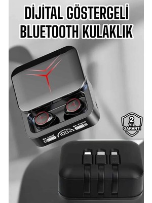 Al-Kar Ticaret Bluetooth Kulaklık Bluetooth Bağlantılı Powerbankli Yeni Nesil Kulaklık