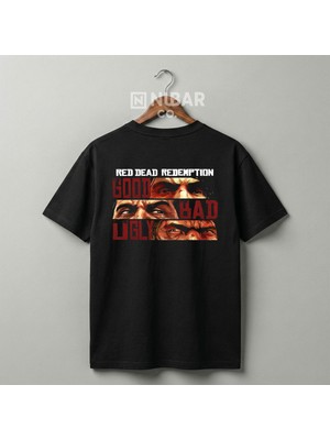 Nubarco Red Dead Redemption Tasarımlı Unisex %100 Pamuklu Premium Tişört