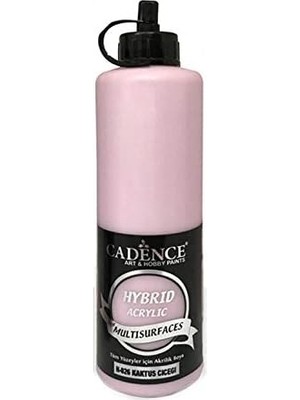 Büyük Pazar Store Cadence Hybrid Multisurface Akrilik Boya 500 Ml. H-026 Kaktüs Çiçeği