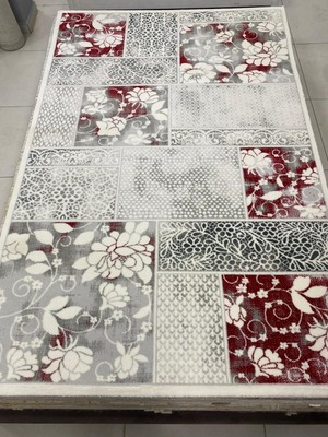 Tuna Halı Saray New Irmak 12721 Kırmızı 150 x 230  Ölçülerinde 3,5 M2 Salon Halısı