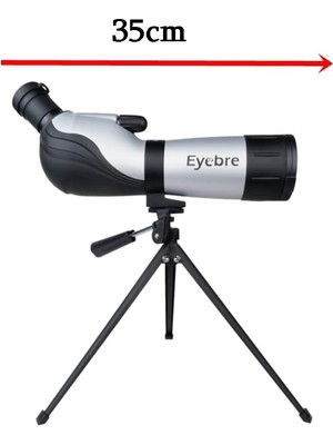 Büyük Pazar Store Gaman Eyebre 20-60X60 Teleskop 60X Yakınlaştırma - Astronomik Teleskop - Taşıma Çantası Hediyeli