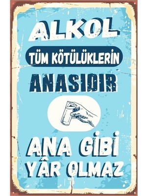 Ahşap Mdf Ana Gibi Yar Olmaz Tasarımlı Tablo DRTR0111