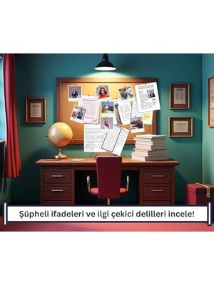 Dedektif Ayla Kumru Yerebatan'da Gece Yarısı, Çocuklar Için Eğlenceli Dedektiflik Oyunu