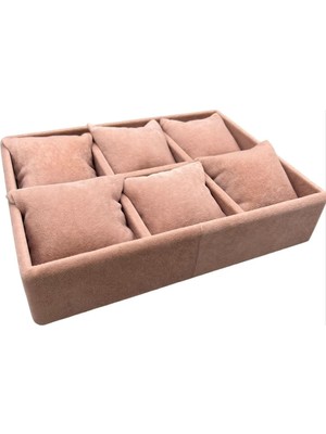 Empressco 6'lı Anfora Kumaş Yastıklı Tabla