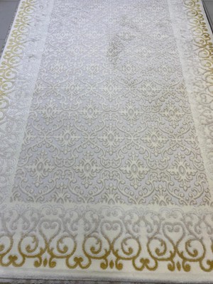 Tuna Halı Saray Halı 12783 Beyaz-1 150 x 230 Ölçülerinde 3,5 M2 Salon Halısı