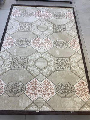 Tuna Halı Saray New Irmak 12711 Pembe 150 x 230 Ölçülerinde 3,5 M2 Salon Halısı